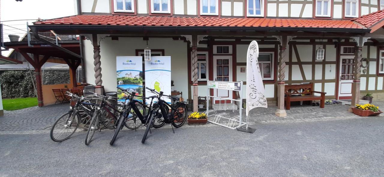 Café im Hof Streufdorf Exterior foto