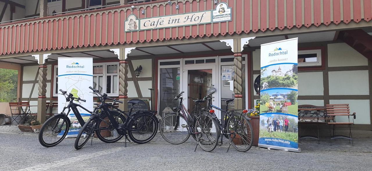 Café im Hof Streufdorf Exterior foto