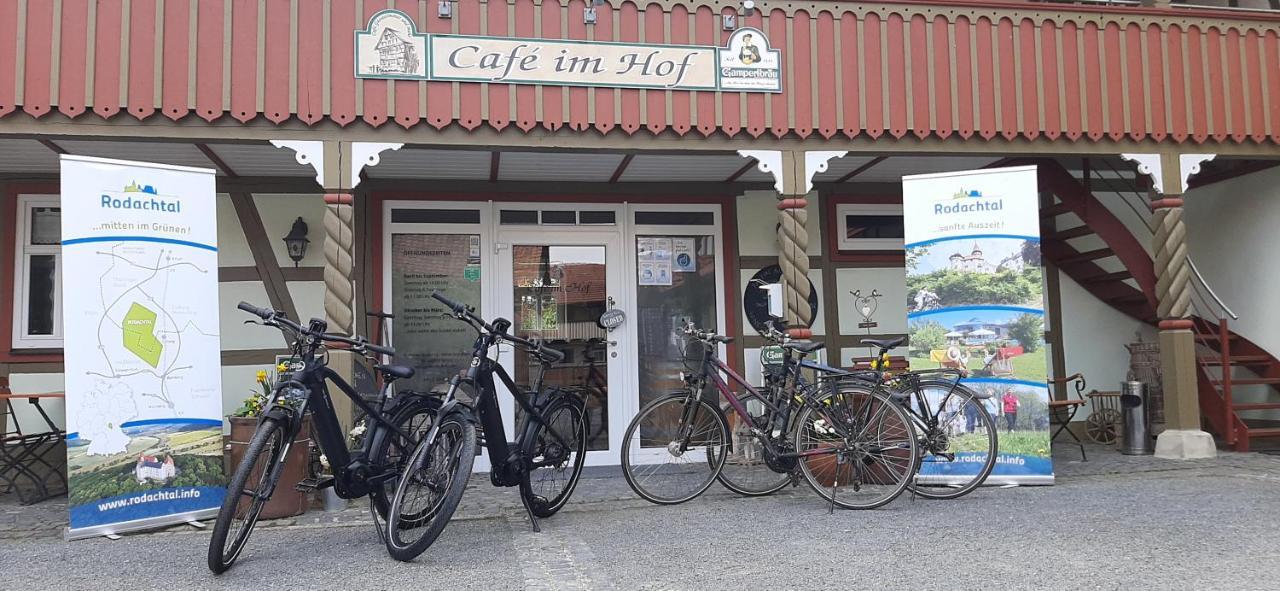 Café im Hof Streufdorf Exterior foto