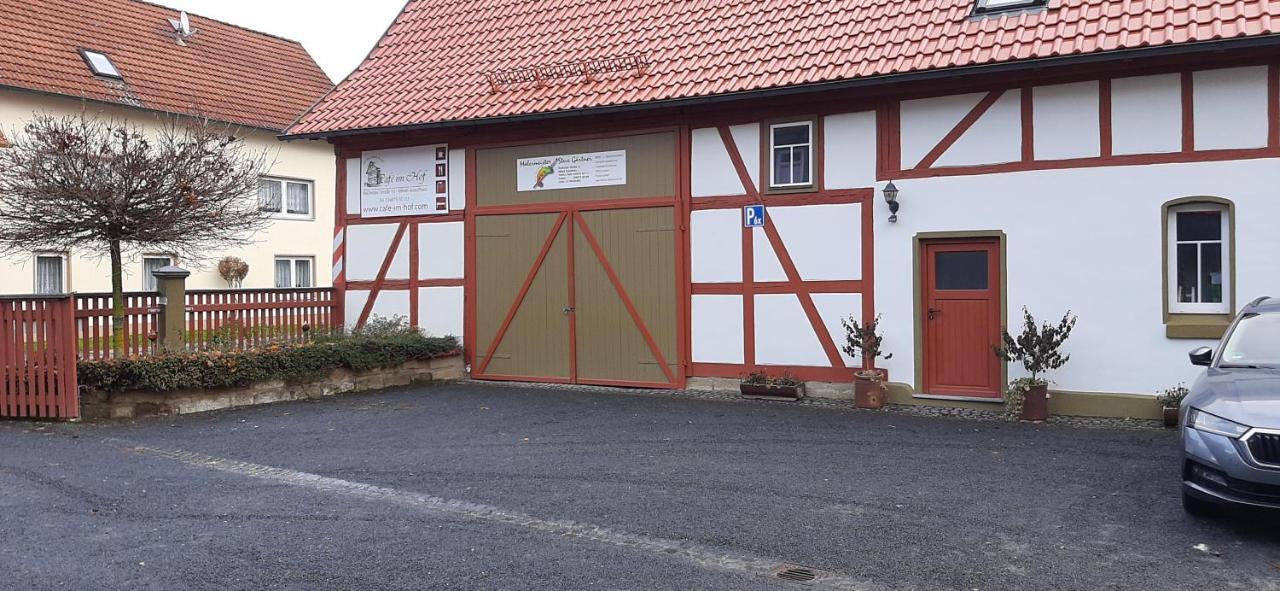Café im Hof Streufdorf Exterior foto