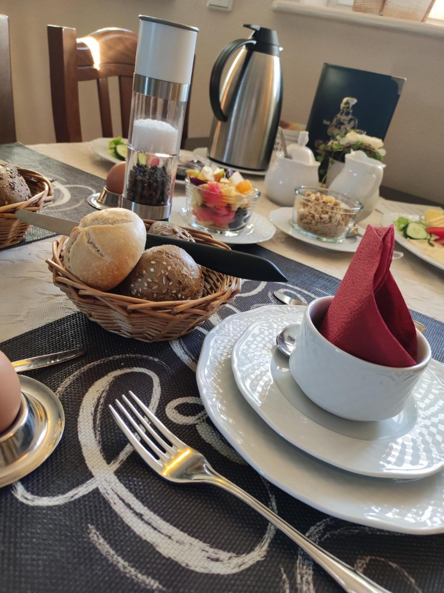 Café im Hof Streufdorf Exterior foto