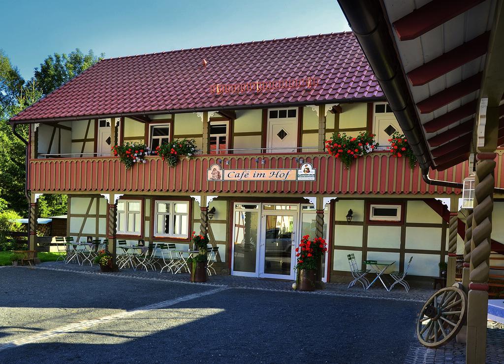 Café im Hof Streufdorf Exterior foto
