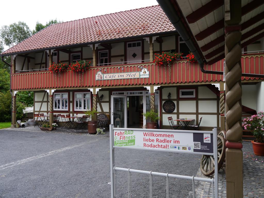 Café im Hof Streufdorf Exterior foto