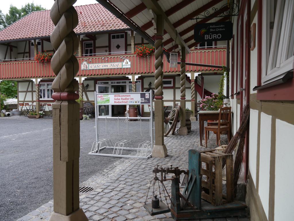 Café im Hof Streufdorf Exterior foto