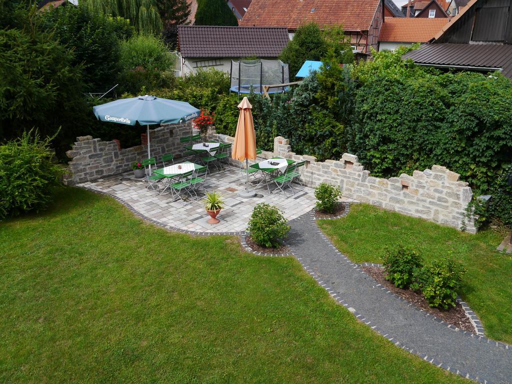 Café im Hof Streufdorf Exterior foto