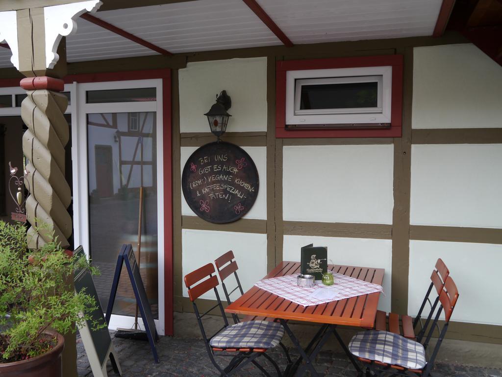 Café im Hof Streufdorf Exterior foto