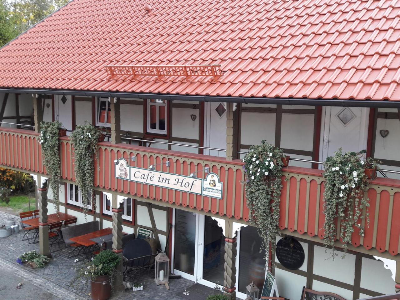 Café im Hof Streufdorf Exterior foto