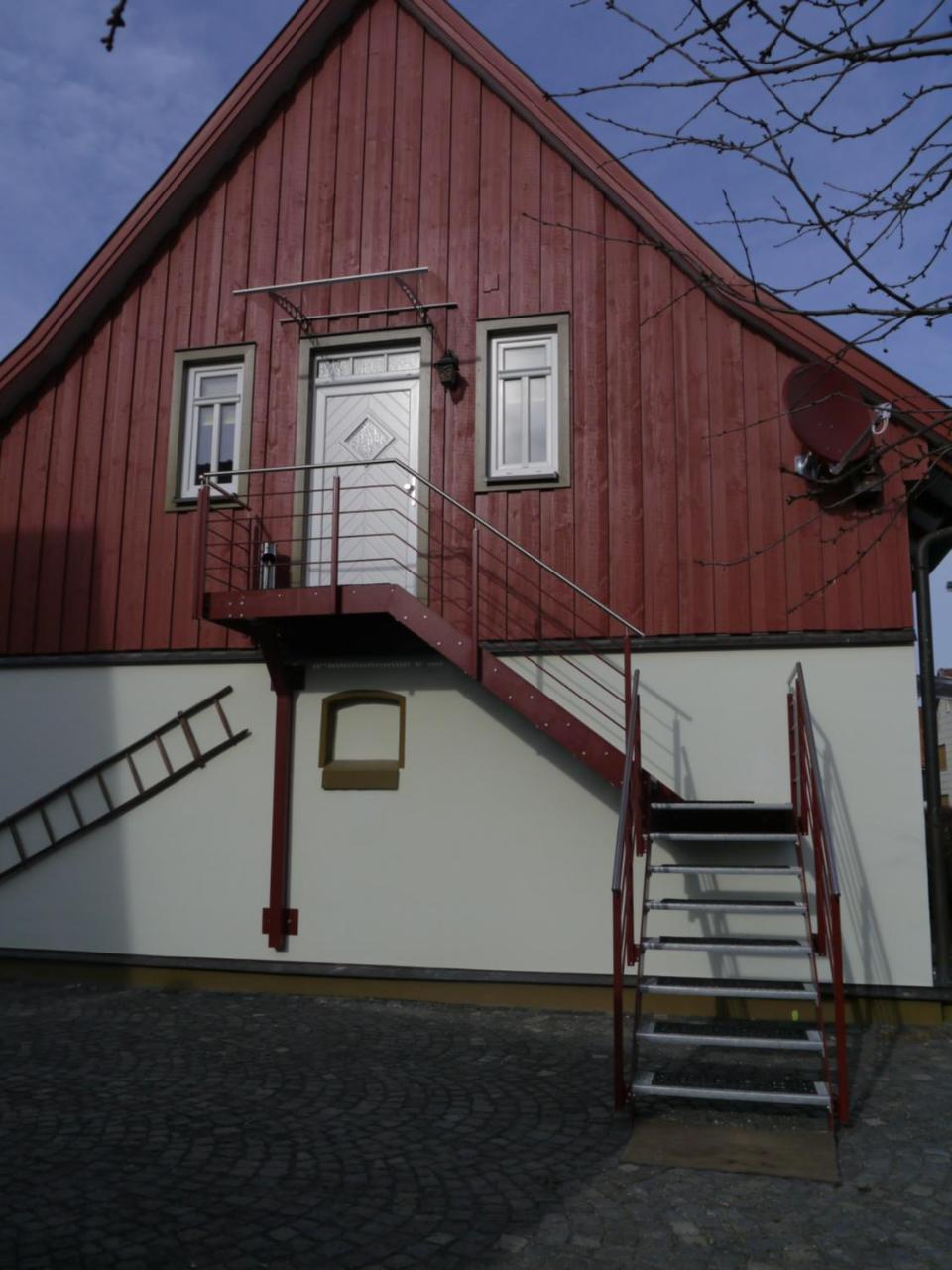 Café im Hof Streufdorf Exterior foto